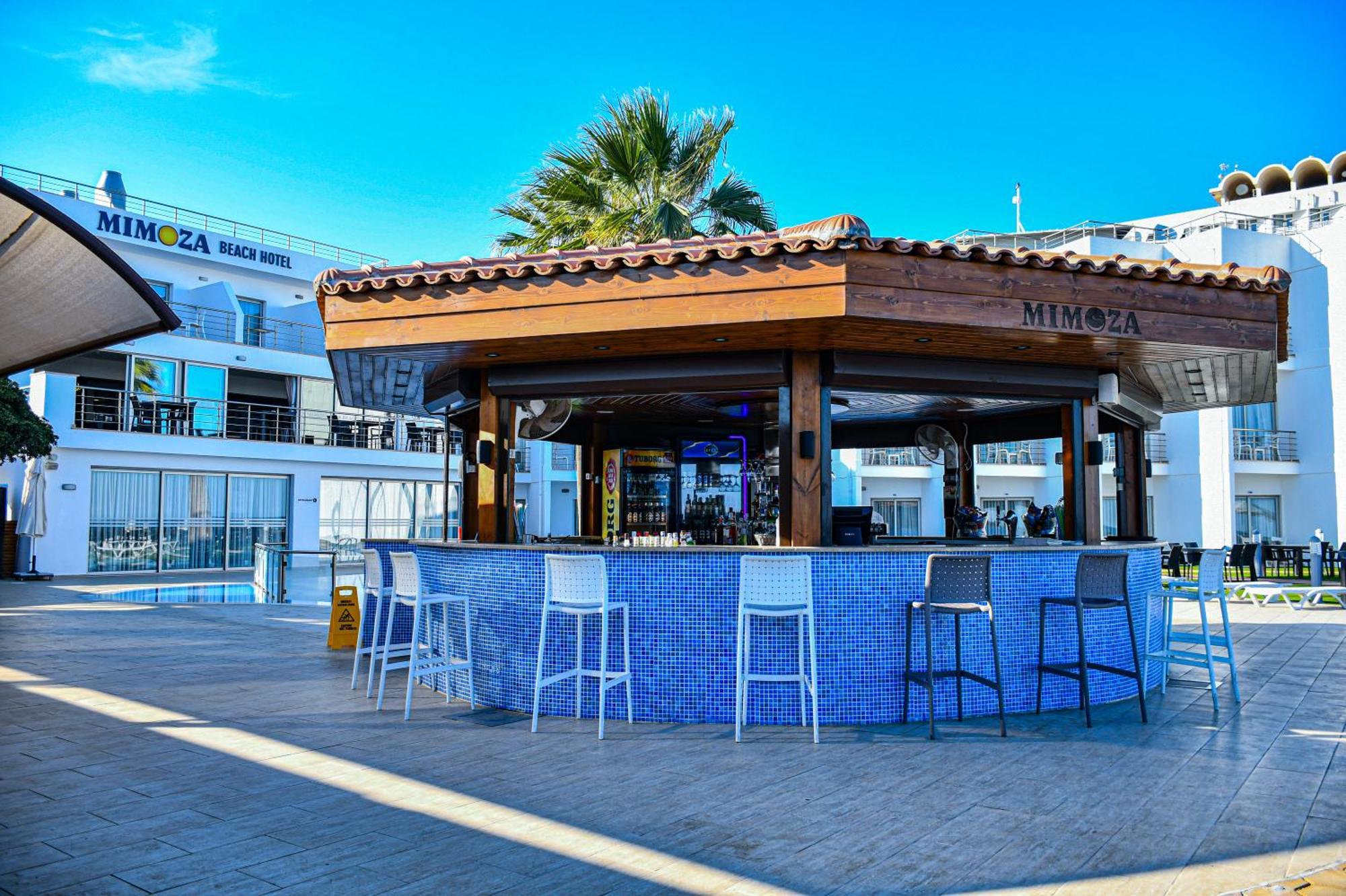 Mimoza Beach Hotel Agios Sergios Exterior foto