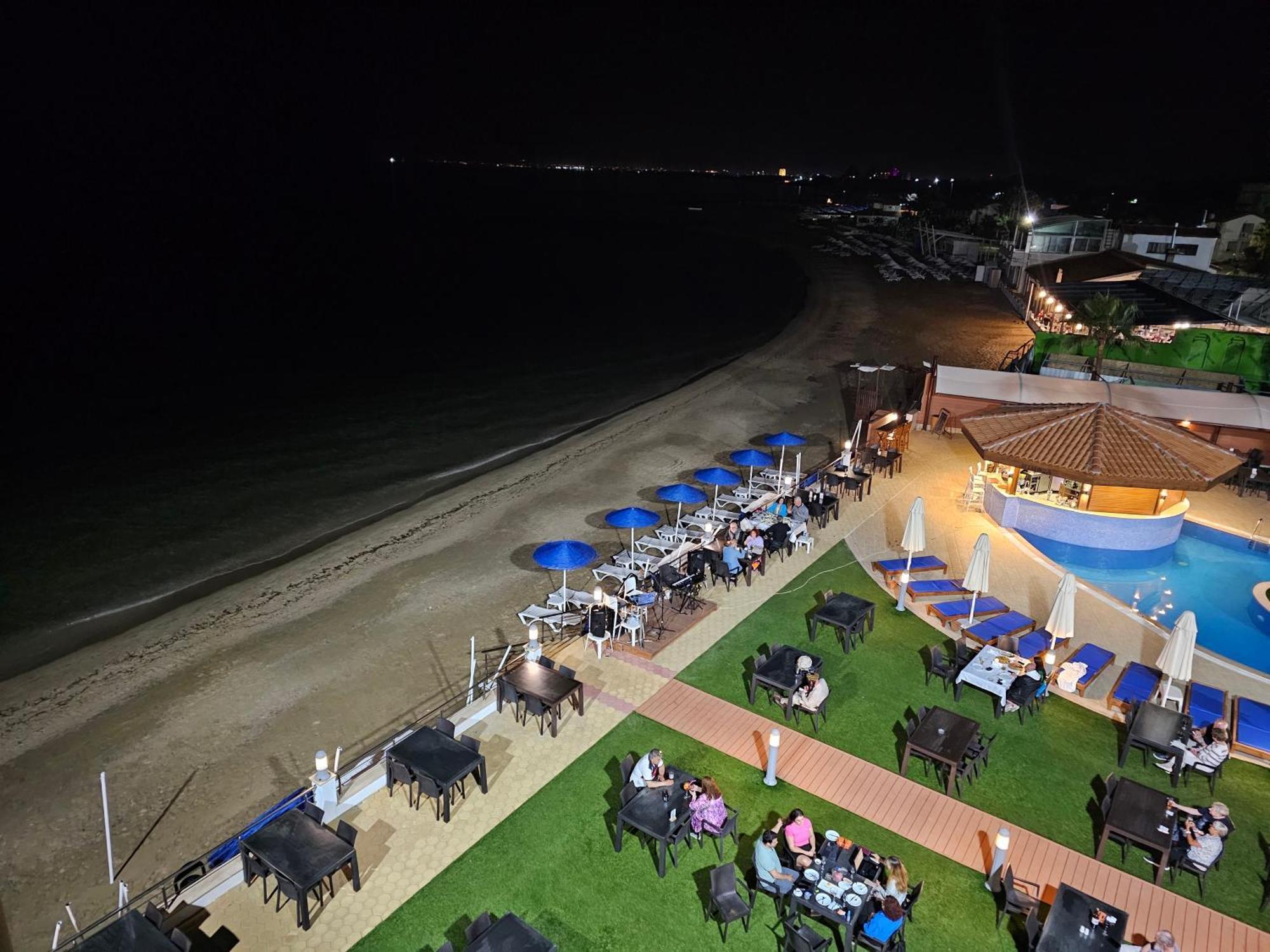 Mimoza Beach Hotel Agios Sergios Exterior foto