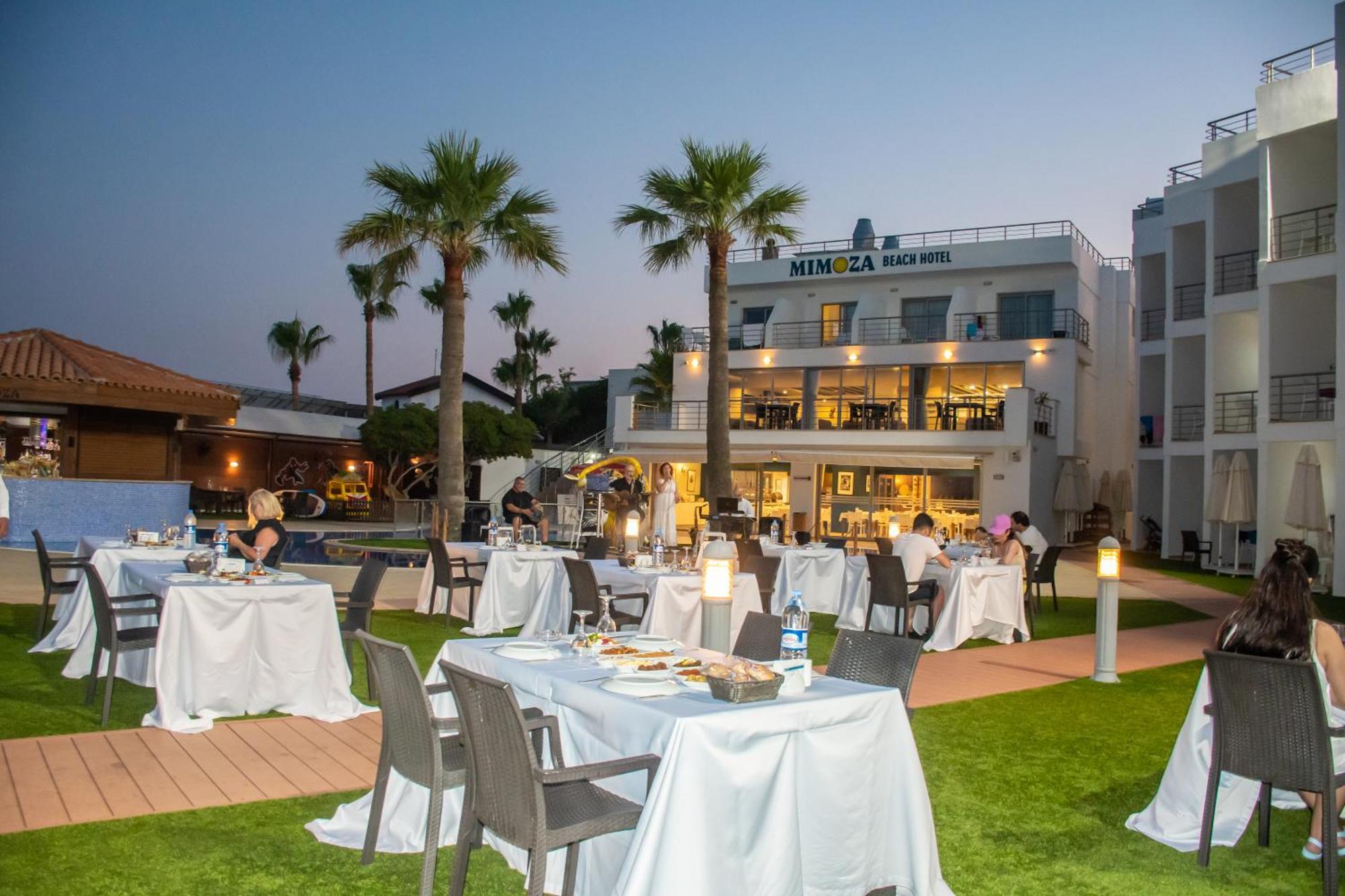 Mimoza Beach Hotel Agios Sergios Exterior foto