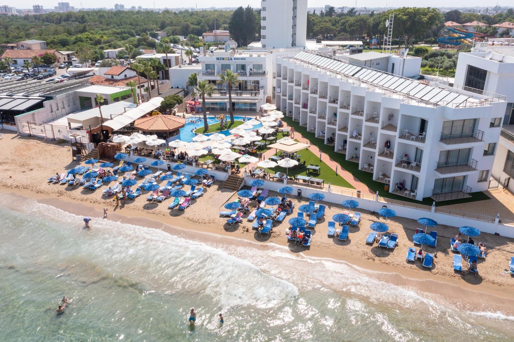 Mimoza Beach Hotel Agios Sergios Exterior foto