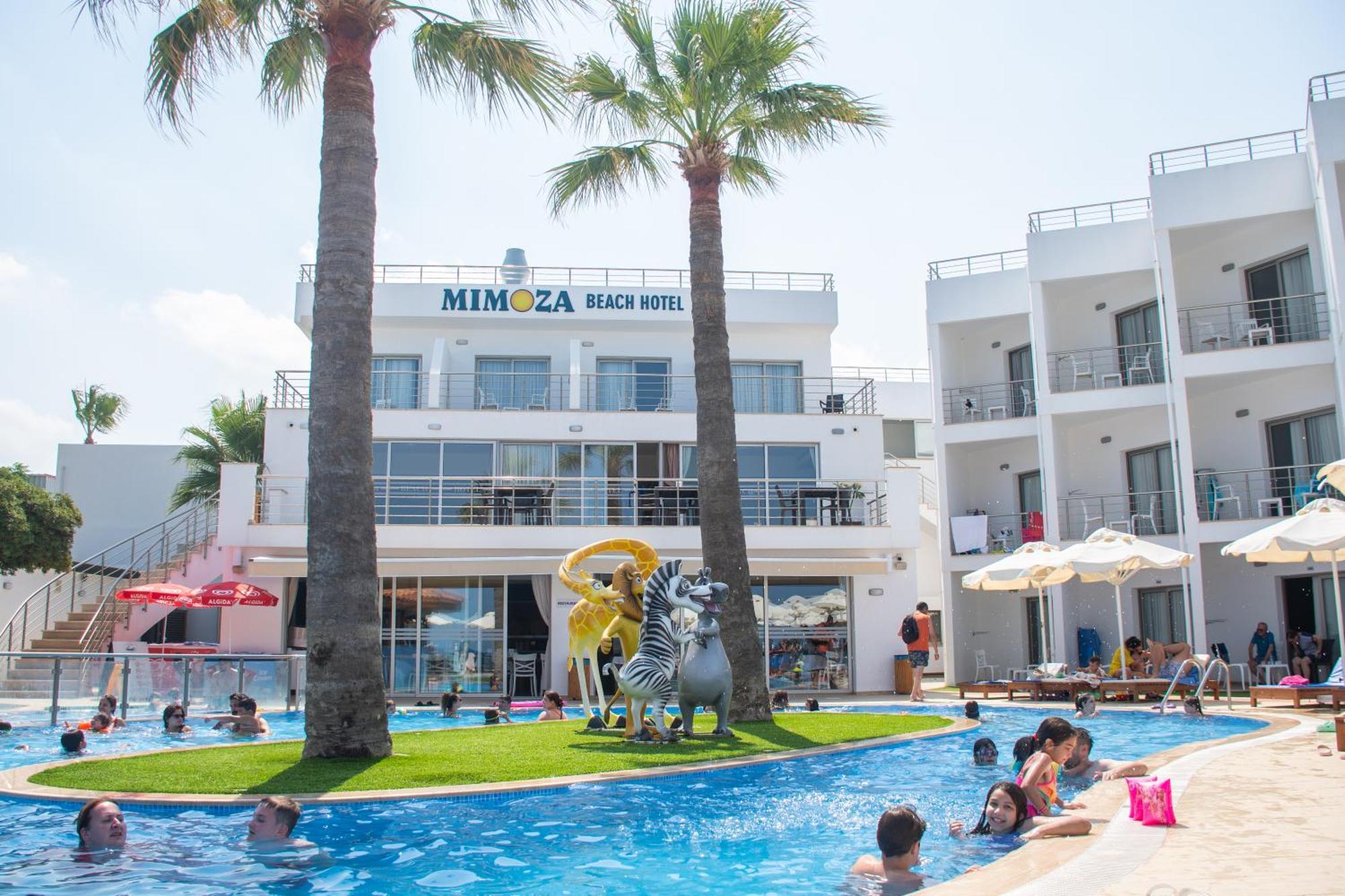 Mimoza Beach Hotel Agios Sergios Exterior foto